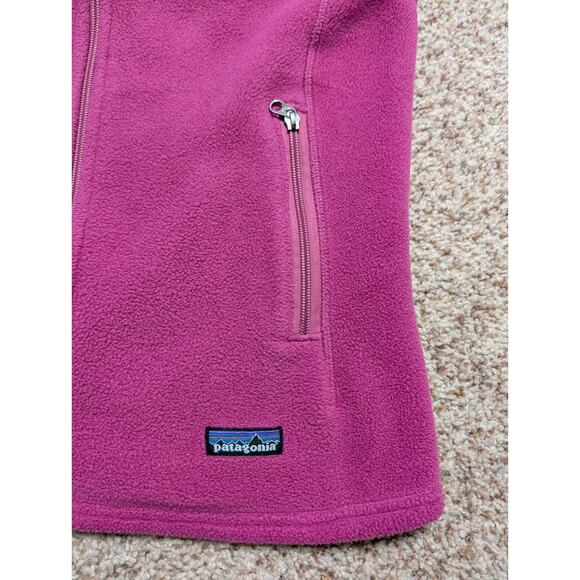 Patagonia Synchilla fleece vest, Medium, Hot Pink Fleece - Picture 6 of 6